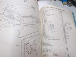 Rover 3 Litre Saloon and Coupé Parts Catalogue -varaosaluettelo