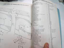 Rover 3 Litre Saloon and Coupé Parts Catalogue -varaosaluettelo