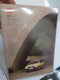 Audi A8 1994 Presse Information -press kitt -mallin lanseeraus- / esittelykansio, mukana 21 pressikuvaa