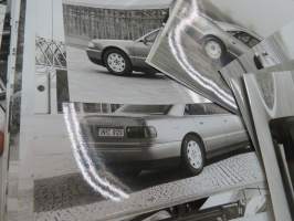Audi A8 1994 Presse Information -press kitt -mallin lanseeraus- / esittelykansio, mukana 21 pressikuvaa