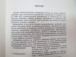 Suomen merikirjallisuuden bibliografia III - Finländsk sjölitteratur 1969-1974