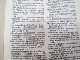 Suomen merikirjallisuuden bibliografia III - Finländsk sjölitteratur 1969-1974
