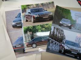 Maybach 57, 62 - The Automobiles - Paris Motor Show 2002 -esittely- / lanseerauskansio pressikuvineen ym. -press kit