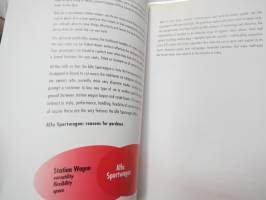 Alfa Rome Sportwagon 2000 -esittely- / lanseerauskansio pressikuvineen ym. -press kit