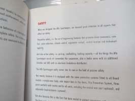 Alfa Rome Sportwagon 2000 -esittely- / lanseerauskansio pressikuvineen ym. -press kit