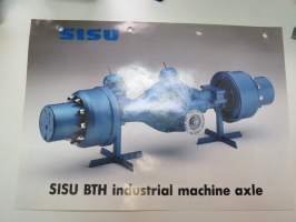 Sisu BTH industrial machine axle -myyntiesite / brochure