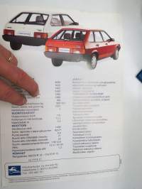 Lada Samara 1500 HB i -myyntiesite / brochure