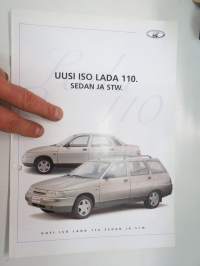 Lada 110 Sedan &amp; STW -myyntiesite / brochure