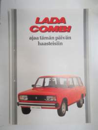 Lada Combi 1300 / 1500 -myyntiesite / brochure