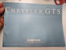 Chrysler GTS -myyntiesite / brochure