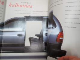 Chrysler Voyager 1996 -myyntiesite / brochure
