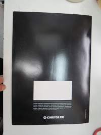 Chrysler Voyager 1996 -myyntiesite / brochure