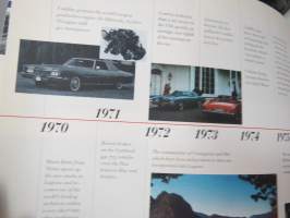 Cadillac Seville Lugano 1998 -myyntiesite / brochure
