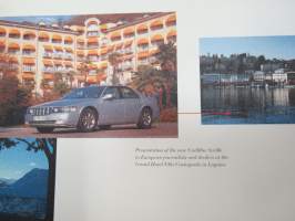 Cadillac Seville Lugano 1998 -myyntiesite / brochure