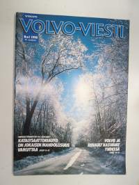 Volvo-Viesti 1990 nr 1 -asiakaslehti / customer magazine - Renault Uutiset samassa