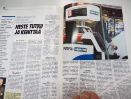 Volvo-Viesti 1990 nr 1 -asiakaslehti / customer magazine - Renault Uutiset samassa