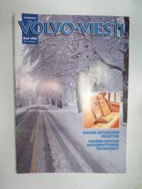 Volvo-Viesti 1990 nr 4 -asiakaslehti / customer magazine - Renault Uutiset samassa