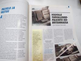 Volvo-Viesti 1990 nr 4 -asiakaslehti / customer magazine - Renault Uutiset samassa