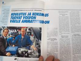 Volvo-Viesti 1990 nr 4 -asiakaslehti / customer magazine - Renault Uutiset samassa