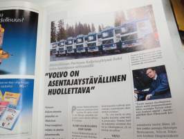 Volvo-Viesti 1990 nr 4 -asiakaslehti / customer magazine - Renault Uutiset samassa