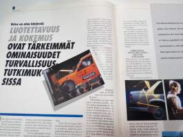 Volvo-Viesti 1991 nr 1 -asiakaslehti / customer magazine - Renault Uutiset samassa