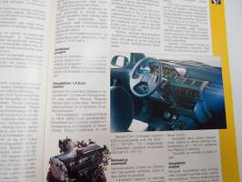 Volvo-Viesti 1991 nr 1 -asiakaslehti / customer magazine - Renault Uutiset samassa