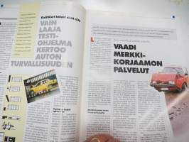 Volvo-Viesti 1992 nr 2 -asiakaslehti / customer magazine - Renault Uutiset samassa