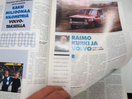 Volvo-Viesti 1992 nr 2 -asiakaslehti / customer magazine - Renault Uutiset samassa