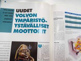 Volvo-Viesti 1992 nr 2 -asiakaslehti / customer magazine - Renault Uutiset samassa