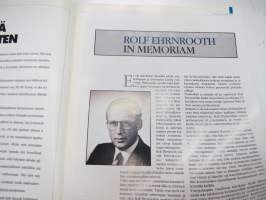 Volvo-Viesti 1992 nr 3 -asiakaslehti / customer magazine - Renault Uutiset samassa