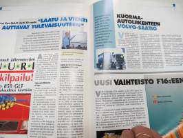 Volvo-Viesti 1992 nr 3 -asiakaslehti / customer magazine - Renault Uutiset samassa