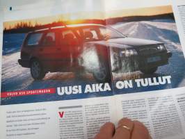 Volvo-Viesti 1993 nr 1 -asiakaslehti / customer magazine - Renault Uutiset samassa