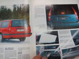 Volvo-Viesti 1993 nr 1 -asiakaslehti / customer magazine - Renault Uutiset samassa