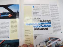 Volvo-Viesti 1993 nr 1 -asiakaslehti / customer magazine - Renault Uutiset samassa