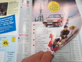 Volvo-Viesti 1993 nr 1 -asiakaslehti / customer magazine - Renault Uutiset samassa