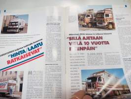 Volvo-Viesti 1993 nr 1 -asiakaslehti / customer magazine - Renault Uutiset samassa