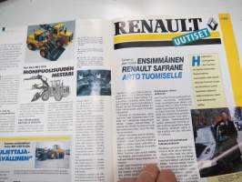 Volvo-Viesti 1993 nr 1 -asiakaslehti / customer magazine - Renault Uutiset samassa