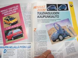 Volvo-Viesti 1993 nr 1 -asiakaslehti / customer magazine - Renault Uutiset samassa