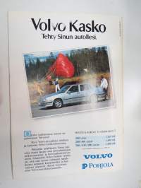 Volvo-Viesti 1993 nr 1 -asiakaslehti / customer magazine - Renault Uutiset samassa