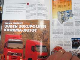 Volvo-Viesti 1993 nr 2 -asiakaslehti / customer magazine - Renault Uutiset samassa