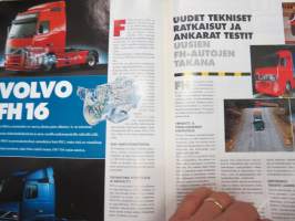 Volvo-Viesti 1993 nr 2 -asiakaslehti / customer magazine - Renault Uutiset samassa