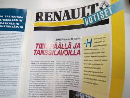 Volvo-Viesti 1993 nr 2 -asiakaslehti / customer magazine - Renault Uutiset samassa
