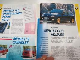 Volvo-Viesti 1993 nr 2 -asiakaslehti / customer magazine - Renault Uutiset samassa