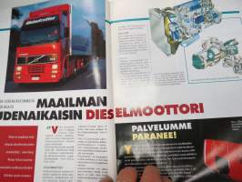 Volvo-Viesti 1994 nr 1 -asiakaslehti / customer magazine - Renault Uutiset samassa