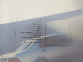 Saab 95 Sedan 2001 -myyntiesite / brochure