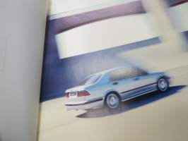 Saab 95 Sedan 2001 -myyntiesite / brochure