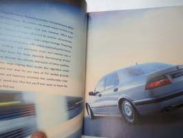 Saab 95 Sedan 2001 -myyntiesite / brochure