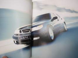 Saab 95 Sedan 2001 -myyntiesite / brochure