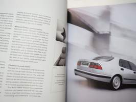 Saab 95 Sedan 2001 -myyntiesite / brochure