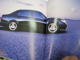 Saab 95 Sedan 2001 -myyntiesite / brochure